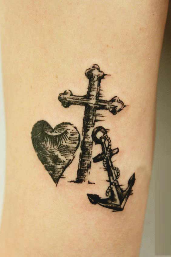 faith hope love tattoo chinese