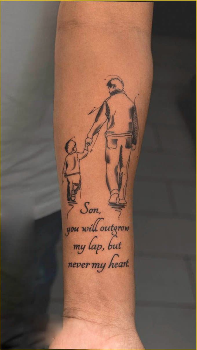 father tattoos for son