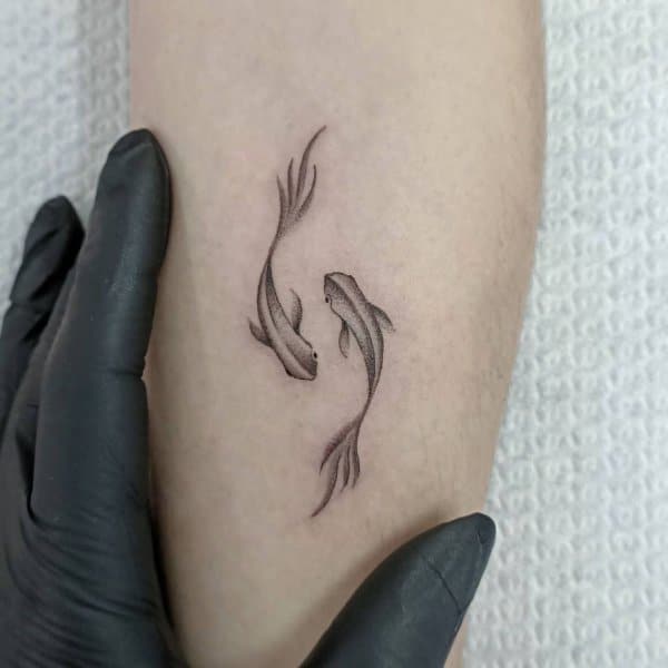 simple fish tattoos