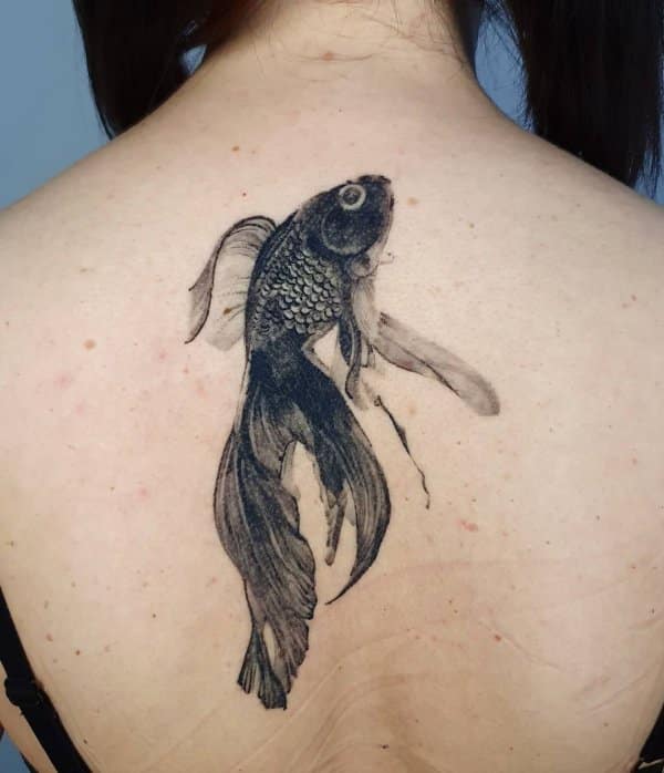 tatuajes de peces simples