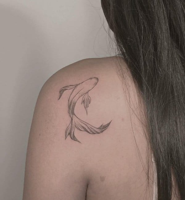 20 Lucky Koi Fish Tattoo Ideas For Women  Tikli