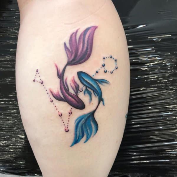 símbolo de piscis tatuajes de peces