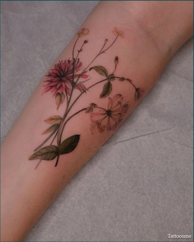 tattoo floral designs