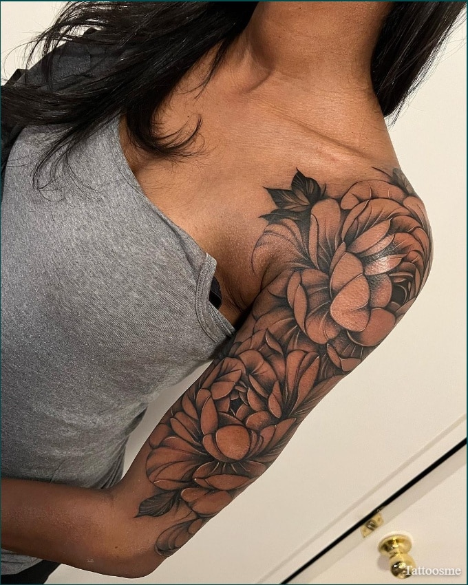 Flower Tattoos  Ramesh Mehndi and Tattoos