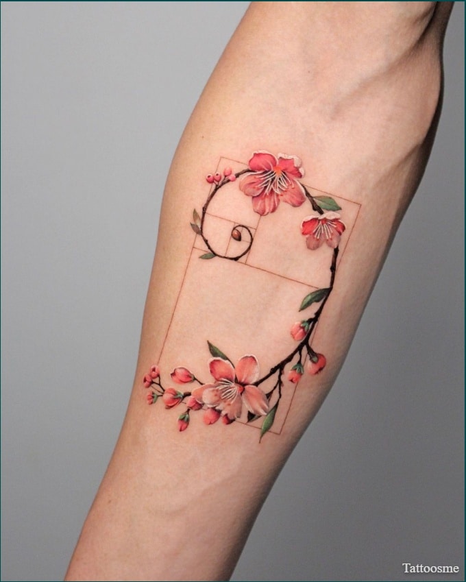 floral tattoos