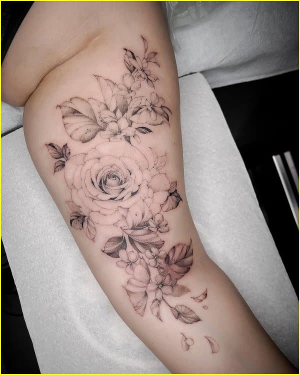 Top 49 Best Flower Tattoo Sleeve Ideas  2021 Inspiration Guide