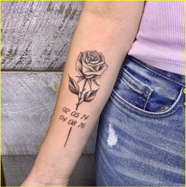 flower tattoos rose