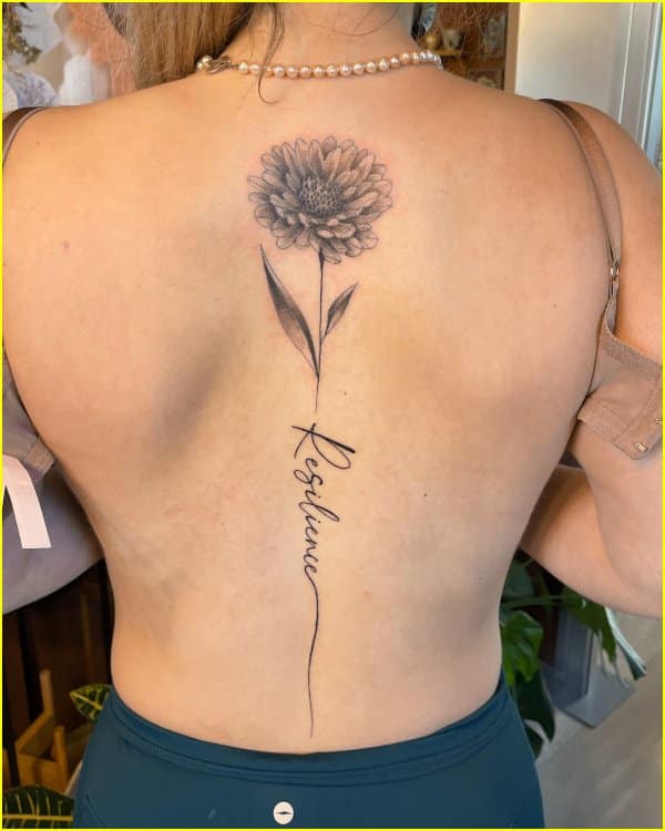 105 Amazing Dahlia Tattoo Designs with Meanings and Ideas  Body Art Guru