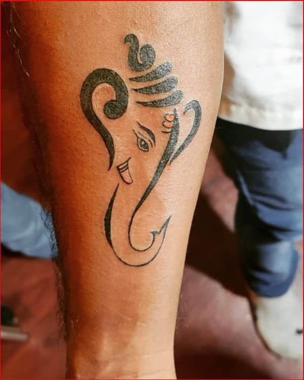 Top 87 about small ganpati tattoo latest  indaotaonec
