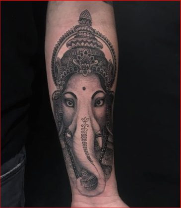 50 Beautiful Ganesha Tattoos designs and ideas With Meaning