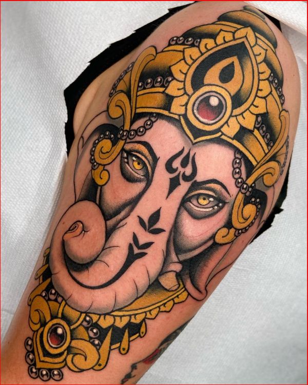 lord ganesha tattoos