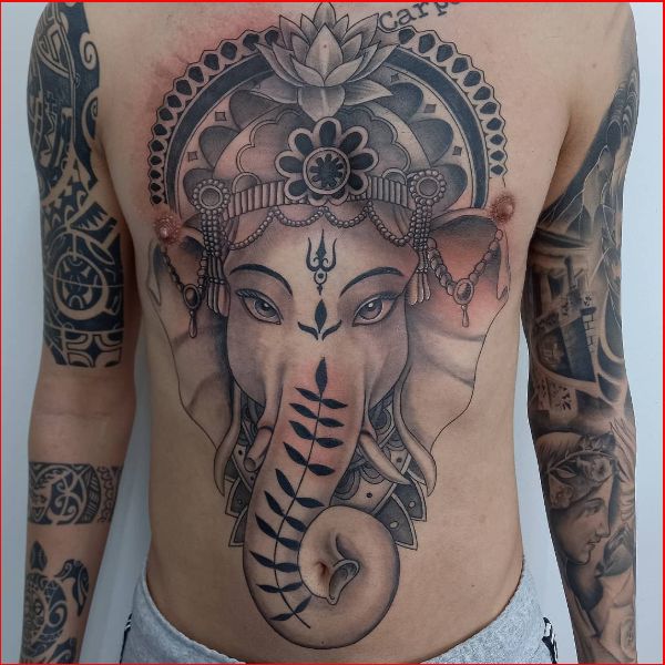 ganesha traditional tattoos