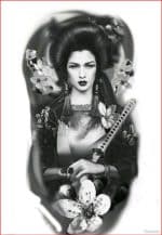 66+ Best Geisha Tattoos: The Ultimate Expression of Feminine Spirituality