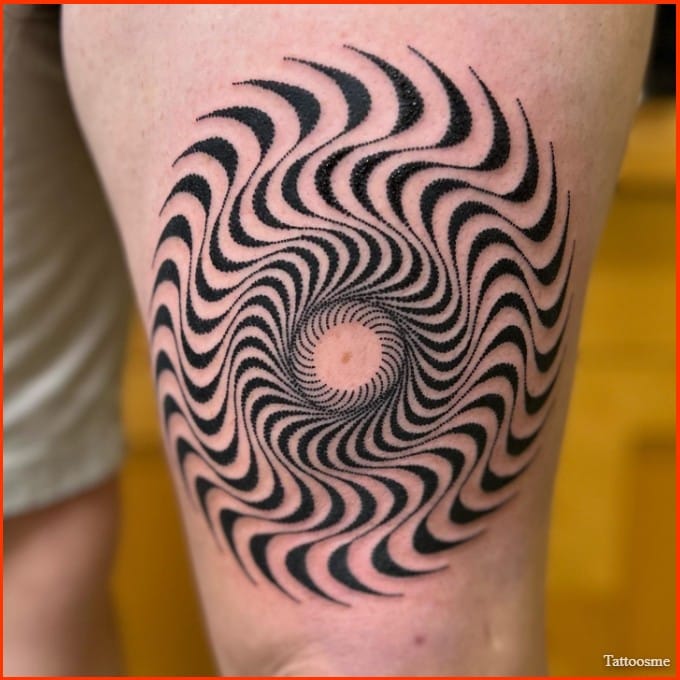geometric tattoos abstract