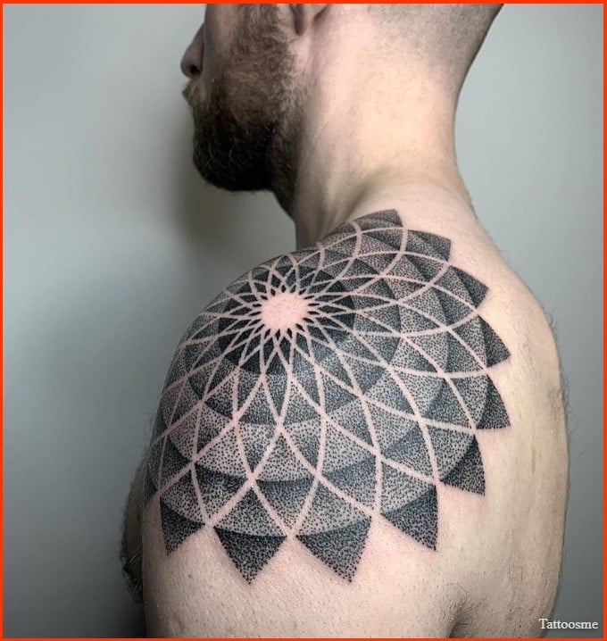 Geometric animal tattoos