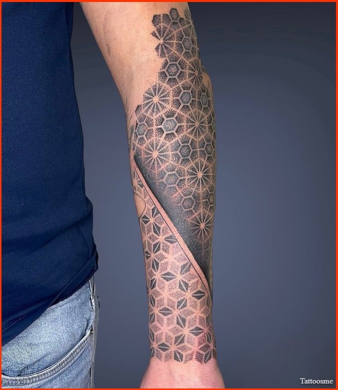 geometric tattoos sleeve