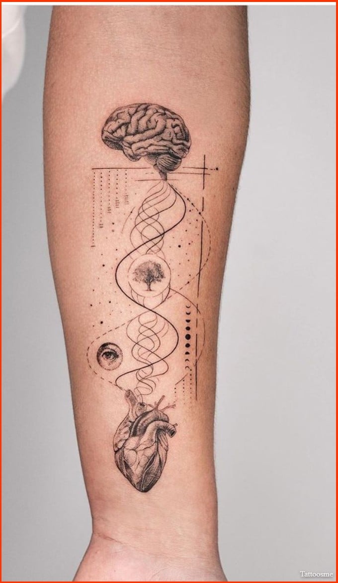 Unique geometric tattoos