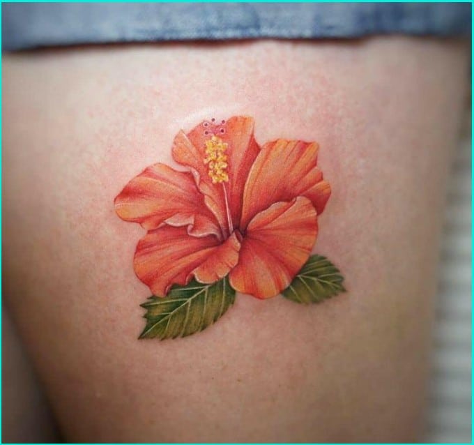 hibiscus flower tattoos