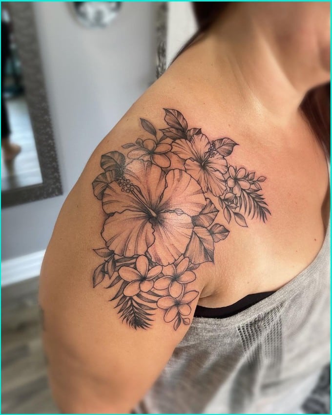 Great Colored Floral Tattoo by  TattooAwardscom  Facebook