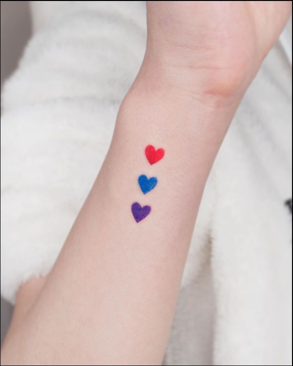 small heart tattoos