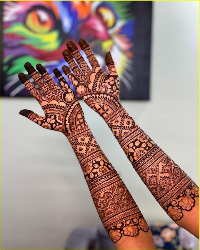 arabic henna designs