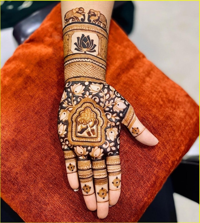 simple henna designs for hands