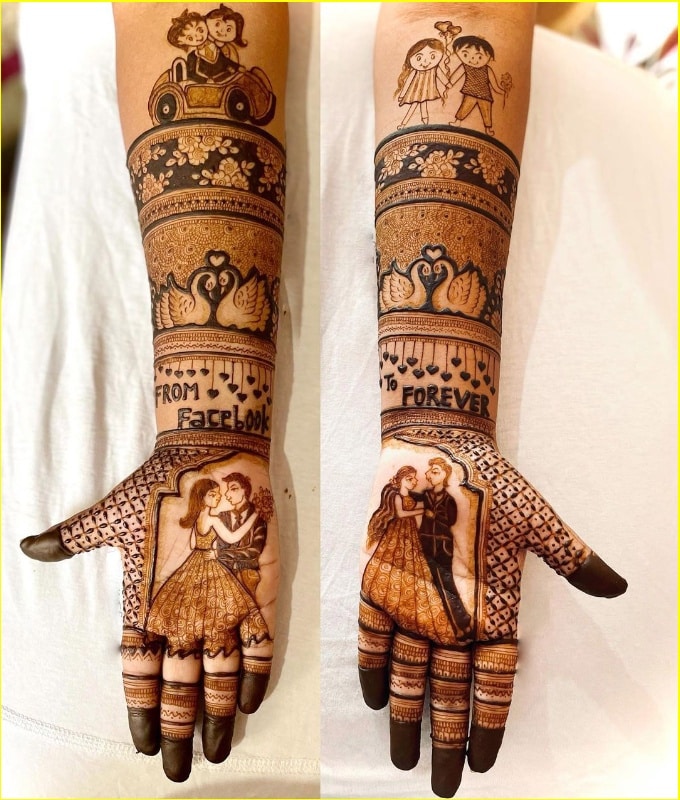 henna hand tattoo designs
