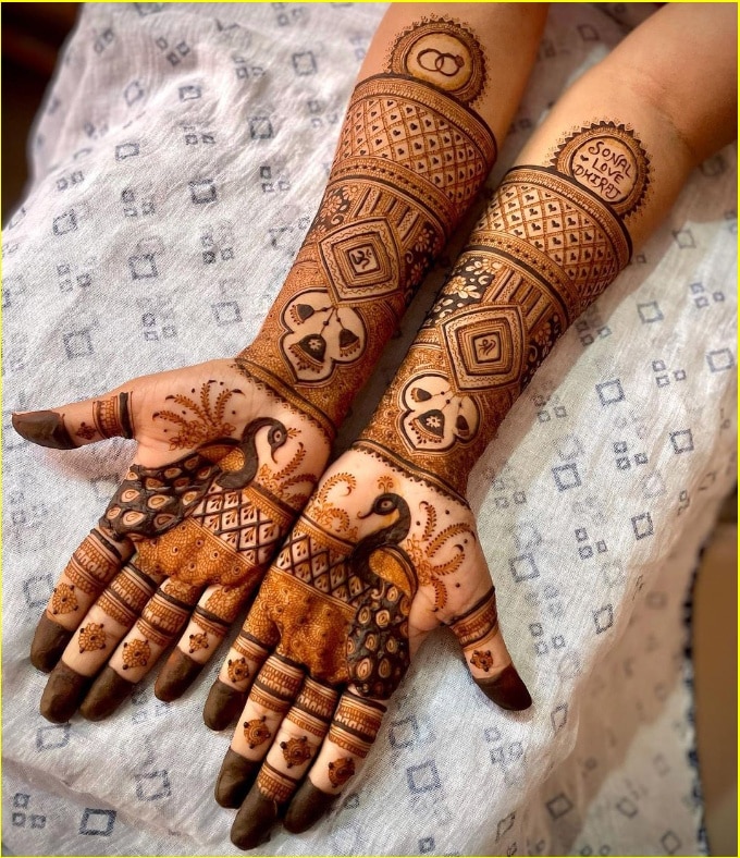 henna foot designs