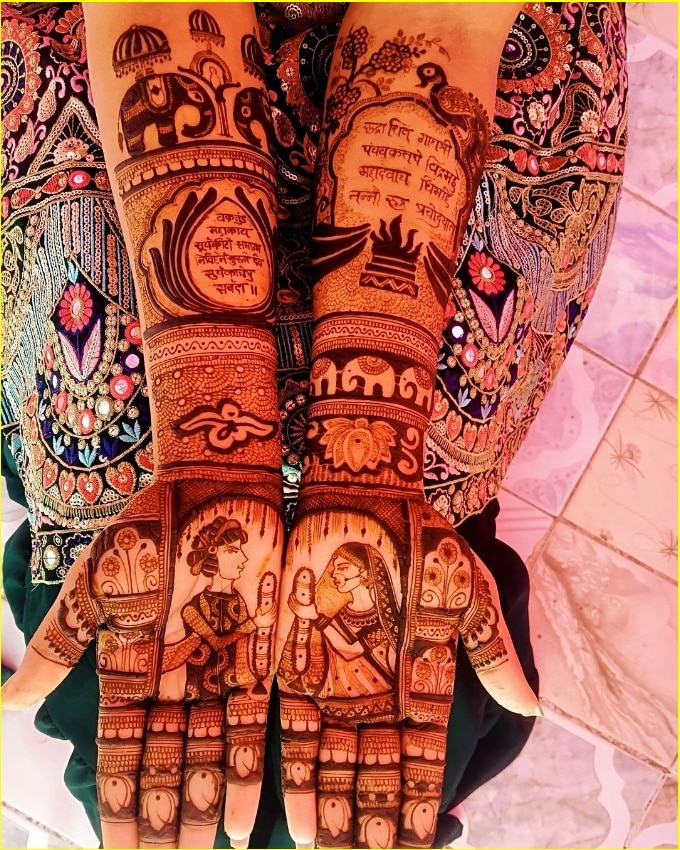 bridal henna designs