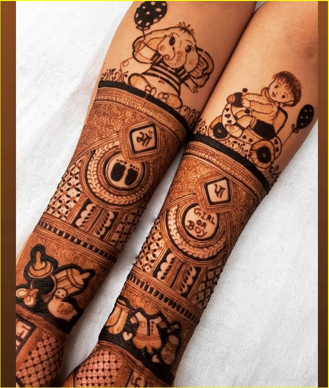 henna hand designs