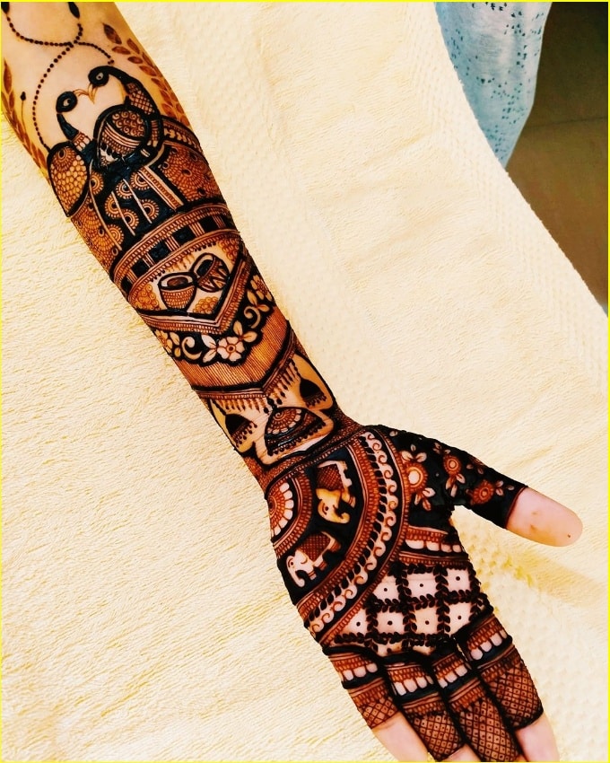 bridal henna designs