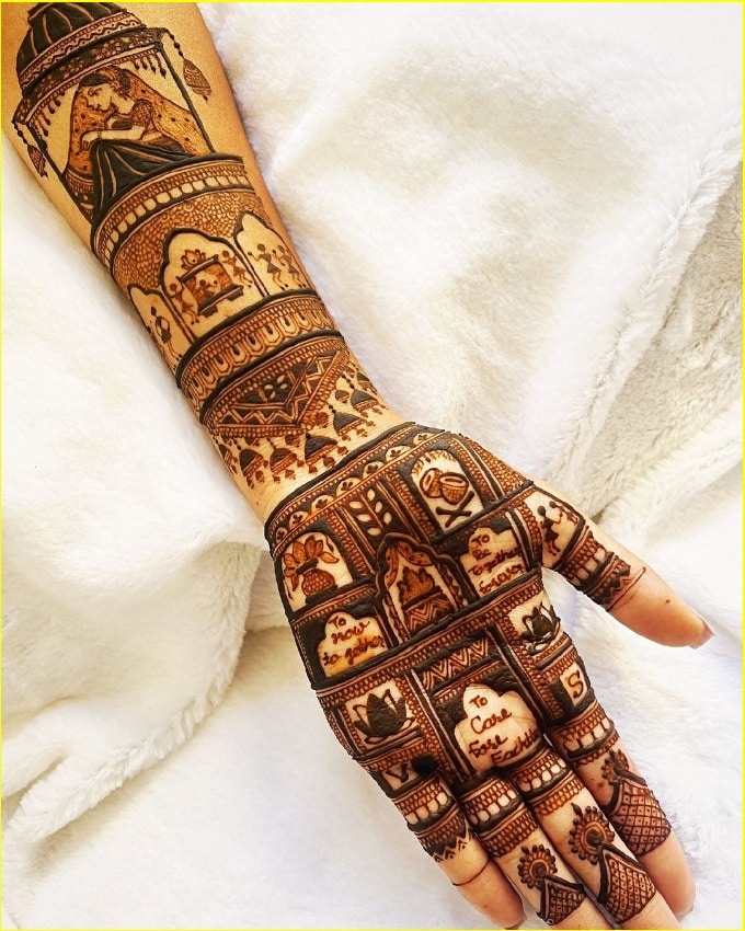 bridal henna designs