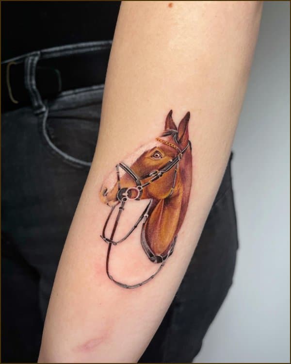 40 Awesome Horse Tattoos  Art and Design