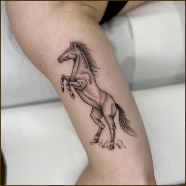 cute horse tattoos