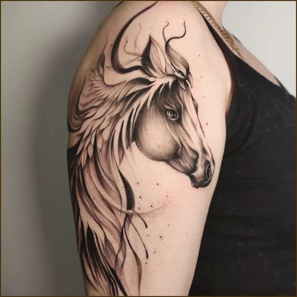 horse realistic tattoo by FacundoPereyra on DeviantArt