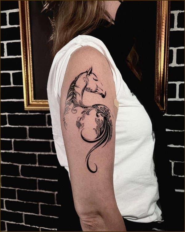 21 Small Horse Tattoo Ideas For Women  Styleoholic