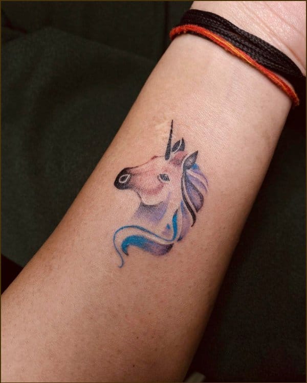 horse tattoos wrist