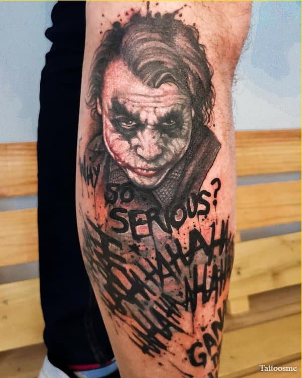 why so serious tattoos