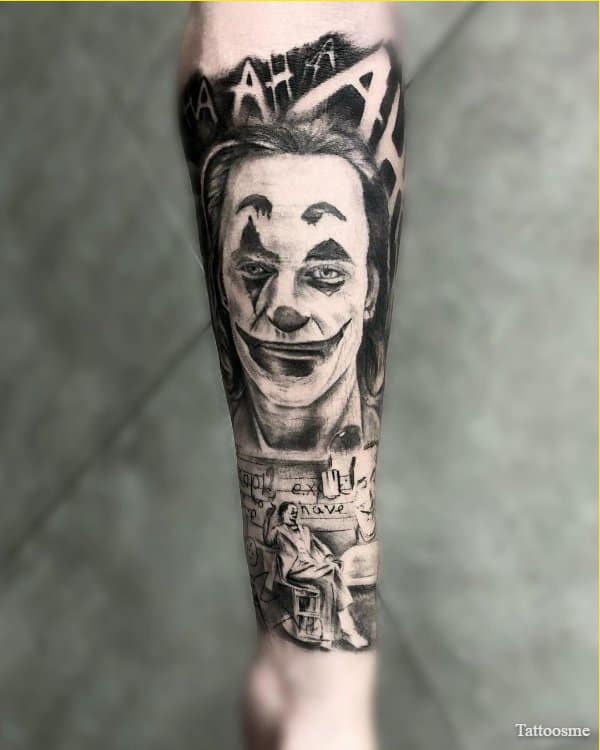 best joker tattoos