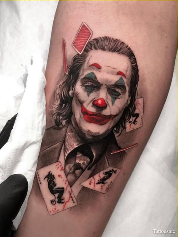 best joker tattoos