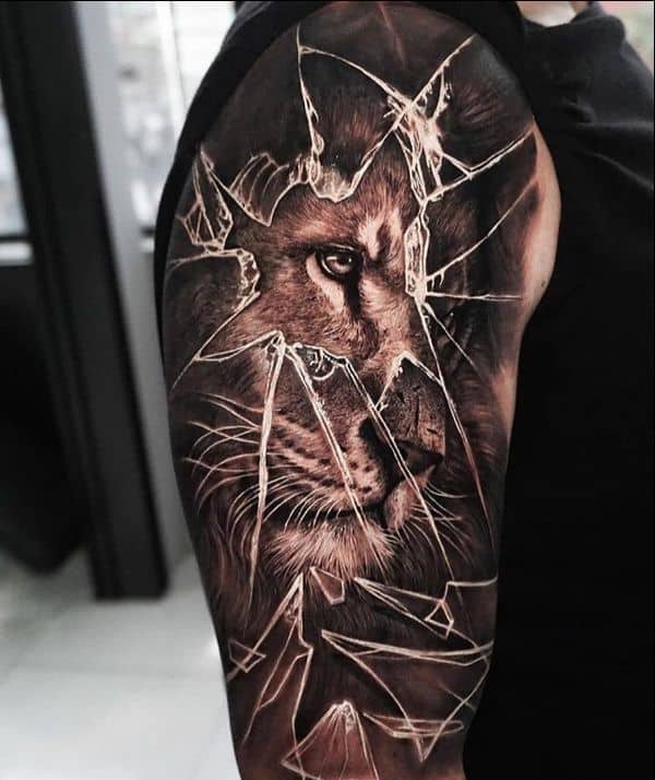 lion tattoo sleeve