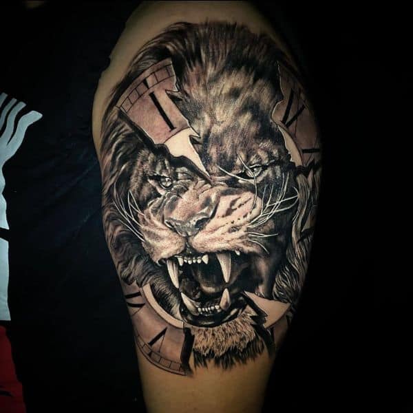 ed sheeran lion tattoo