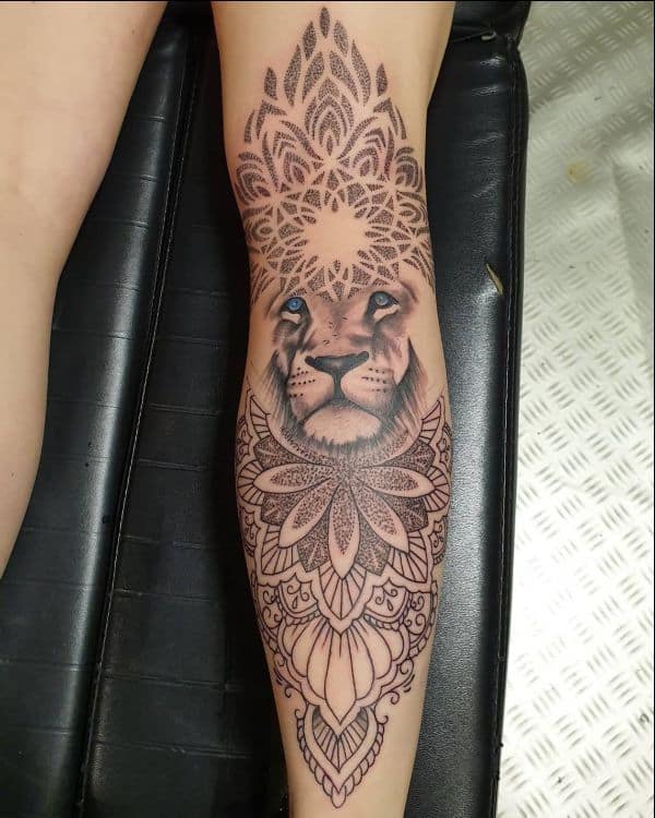 lion tattoos forearm