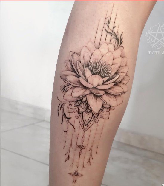 Lotus Flower Tattoo Designs Symbolism and Inspiration  Glaminati