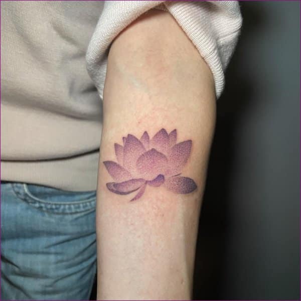 Purple Lotus Tattoo  Best Tattoo Ideas Gallery