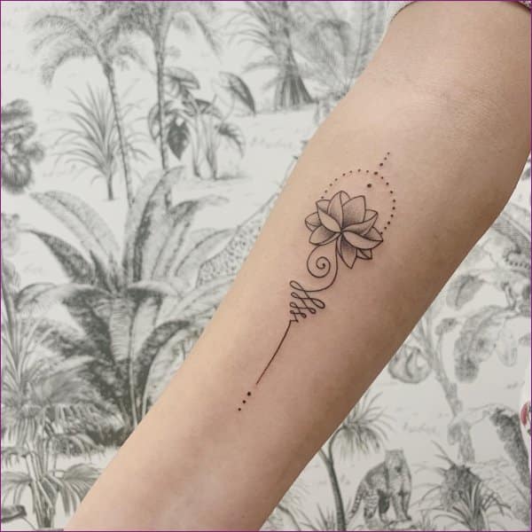lotus tattoo elegant