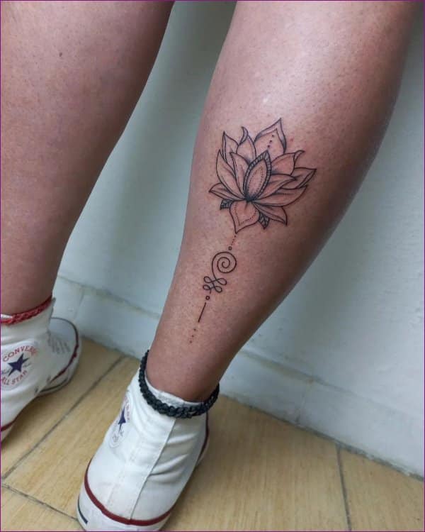 lotus tattoo traditional