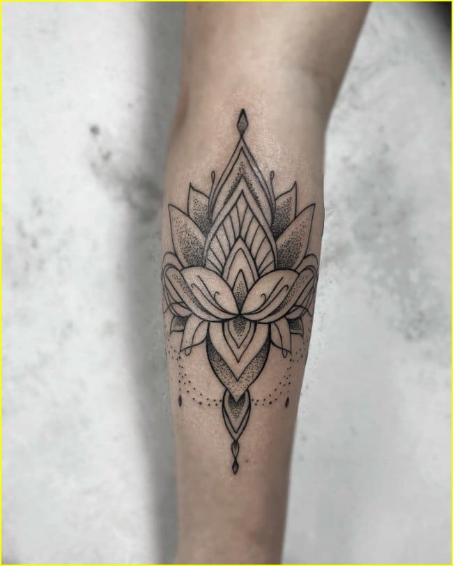mandala tattoo designs forearm