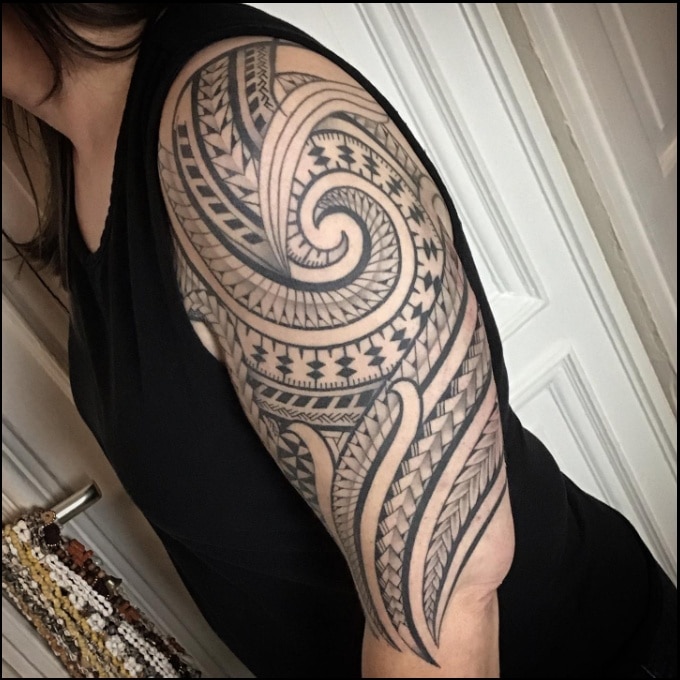 The Toki maori tattoo