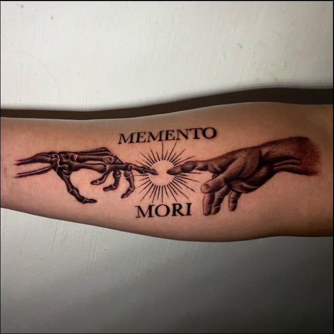 memento mori tattoo